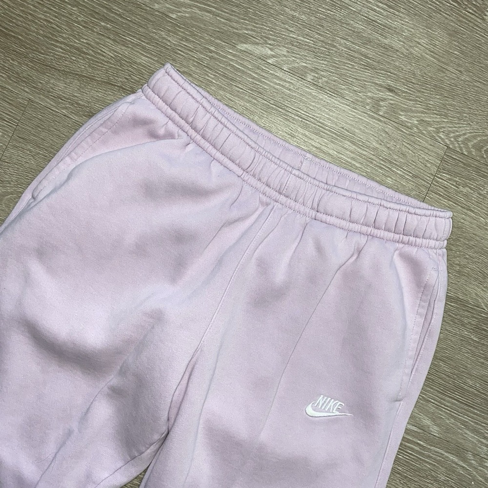Nike Sportswear Club Fleece Jogger Sweatpants Women's M Light Purple Comfortable